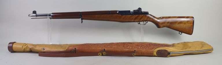 Springfiled Armory US Rifle M1 Garand 30-06 Sprg Rifle SN# 1681432, Jeweled Bolt, Custom Mirror Bluing, Custom Stock, In Soft Case image