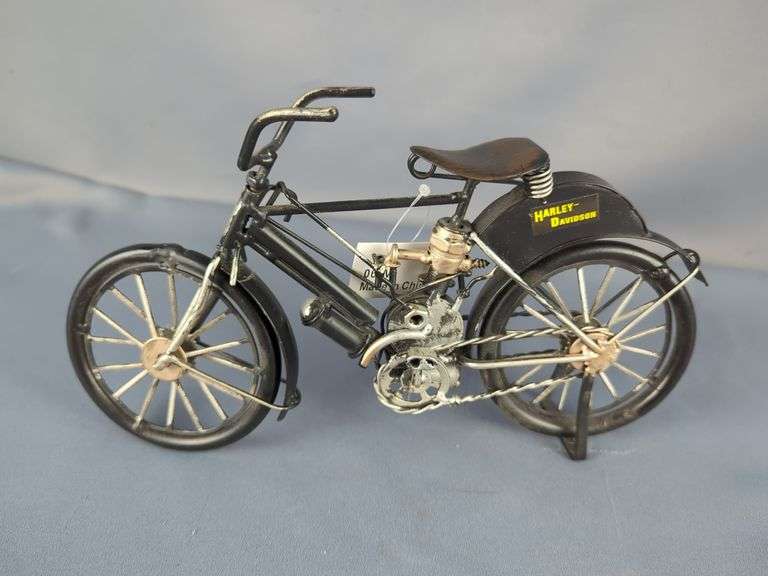 Harley-Davidson Motorcycle Metal Sculpture
