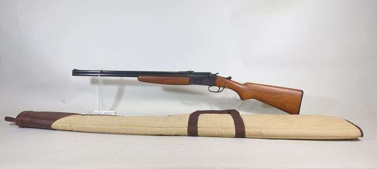 J. Stevens Arms 22-410 .22 LR/ .410 ga Over/ Under Rifle/ Shotgun Combo SN# 493789, Marked U.S.A.F., For 3" Shells, 24" Bbl, In Soft Case image