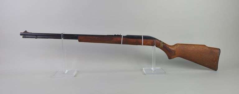 Marlin Glenfield Mod 60 .22 LR Rifle SN# 22447259, No Trigger Or Guard, Damaged Stock, Stock Does Not Appear To Be Attached image