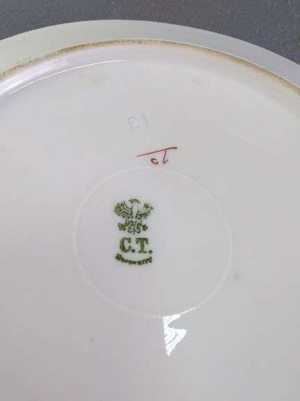 C.T. Germany Decorative Portrait Plate