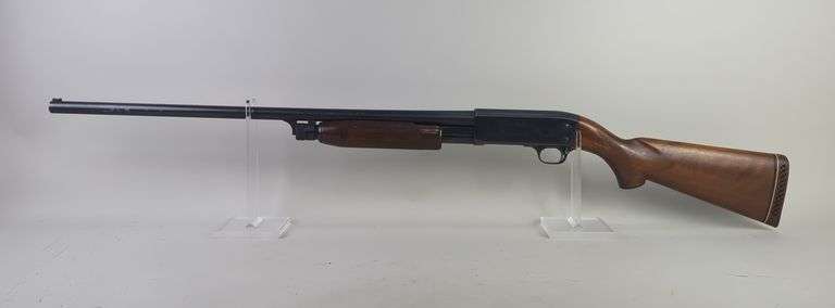 Ithaca 37 Featherlight 12 ga Pump Action Shotgun SN# 760952, 28" Bbl, For 2-3/4" Shells, Fiber Optic Front Sight image