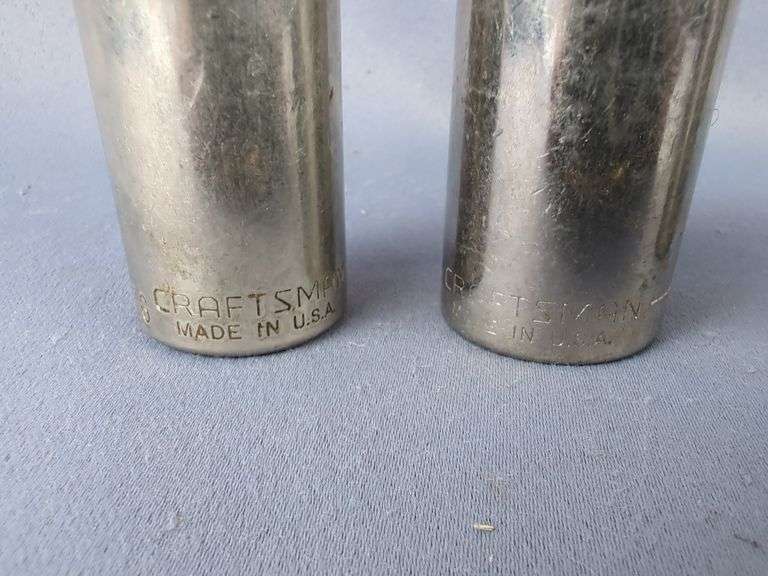 Craftsman SAE Deep Socket Set