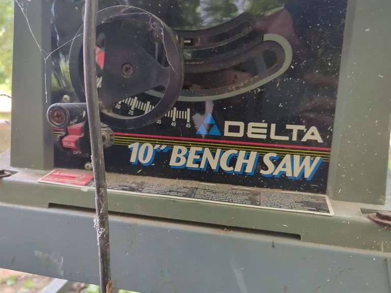 Delta 10" Bench Saw, Untested
