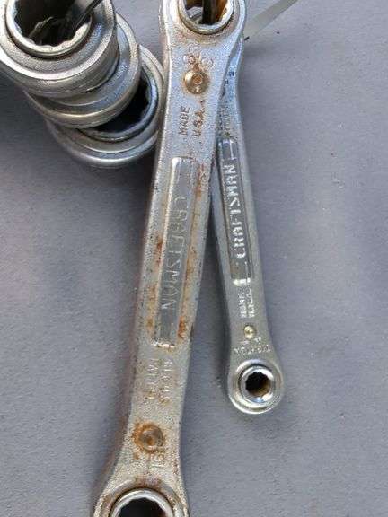 Craftsman Ratcheting Box Wrenches