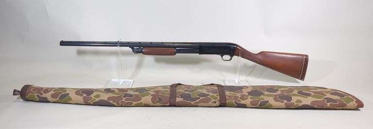 Ithaca Model 37 Featherlight 20 ga Pump Action Shotgun SN# ULT-371764103, Modified Choke, For 2-3/4" Shells, 25" Bbl, In Soft Case image