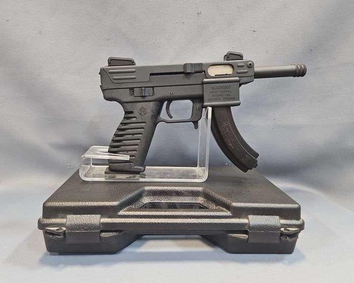Intratec Tech-22 .22 LR Pistol SN# 29715, Bush, Rod, In Hard Case image