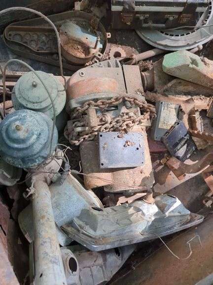Metal Box Fan, Hoist, Lighting Fixtures, Contents Of Locker And Bin, THURSDAY Pick Up
