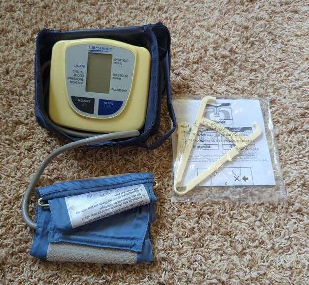 LifeSource Blood Pressure Monitor And  Body Fat Tester