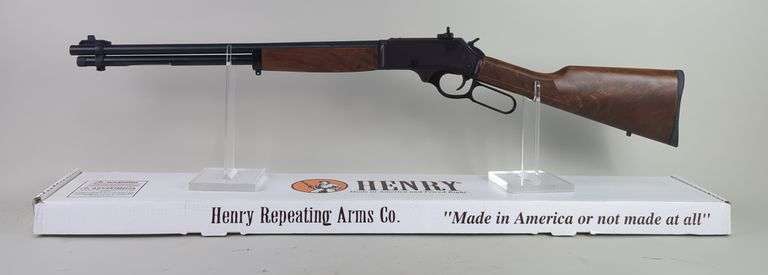 Henry H009 30-30 Win Lever Action Rifle SN# TT001525 N, Never Fired, Paperwork, Receiver Sleeve, In Box image