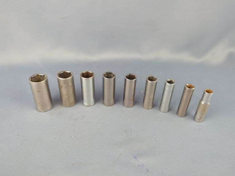 Craftsman 3/8" SAE Deep Socket Set
