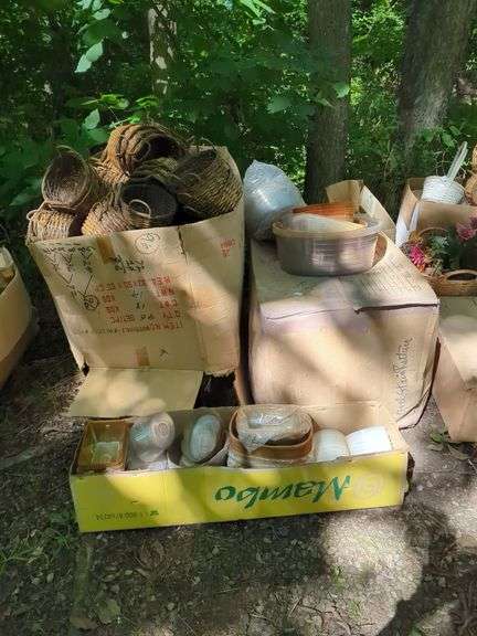 Small Baskets and Household Items