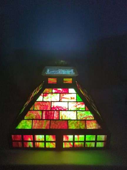 Leaded Glass Lamp Shade