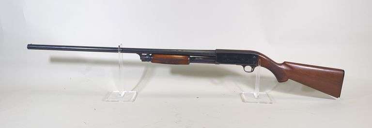Ithaca Model 37 12 ga Pump Action Shotgun SN# Not Found, Full Choke, For 2-3/4" Shells, 30" Bbl image