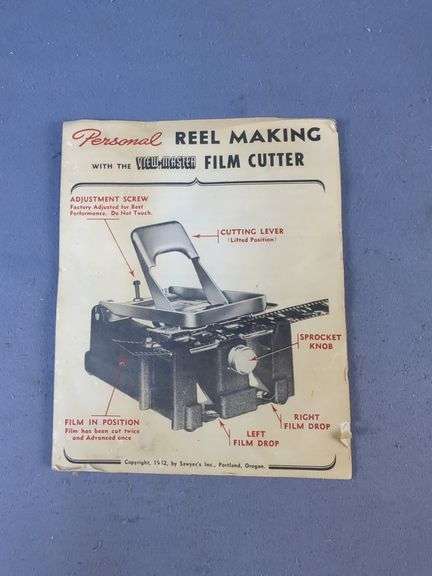 Sawyer's View-Master Personal Stereo Camera Film Cutter