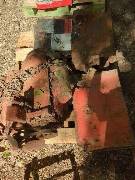 Farmall Tractor Parts Including Engine Block, Transmission, and More, THURSDAY Pick Up