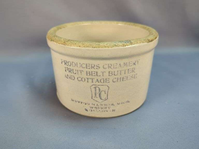 Producers Creamery Butter and Cottage Cheese Crock