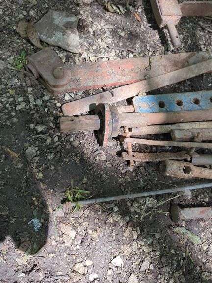 Collection of Farm Equipment Parts