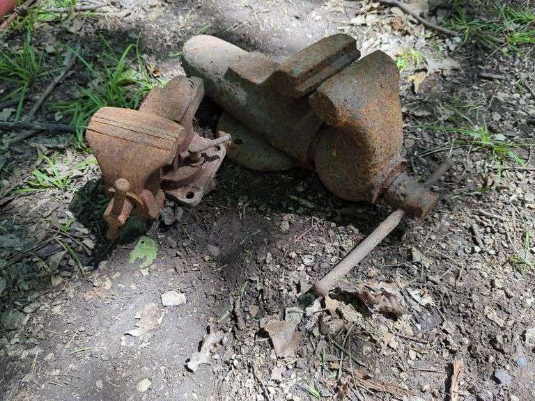 Metal Vises, Possibly Saran
