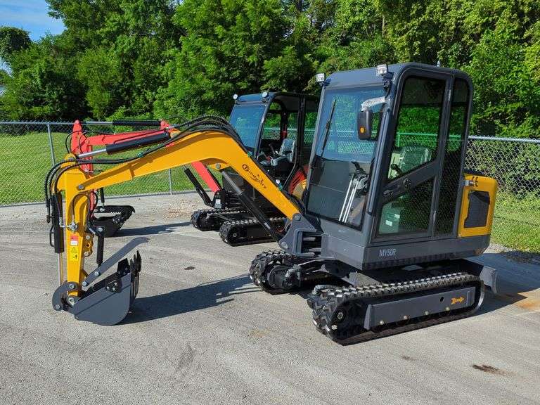2025 CFG Model MY50R Mini Excavator With Cab - Unused, See Details For Video