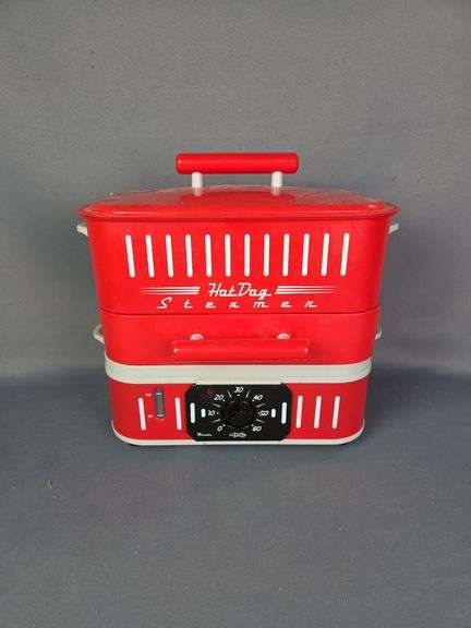 Hot Dog Steamer And Roasting Pan