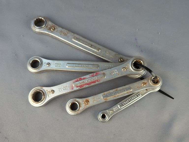 Craftsman Ratcheting Box Wrenches