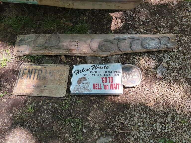 Lot of Assorted Signage