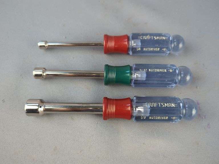 Screwdriver Set, Circuit Tester, Magnetic Parts Holder, and Nut Drivers