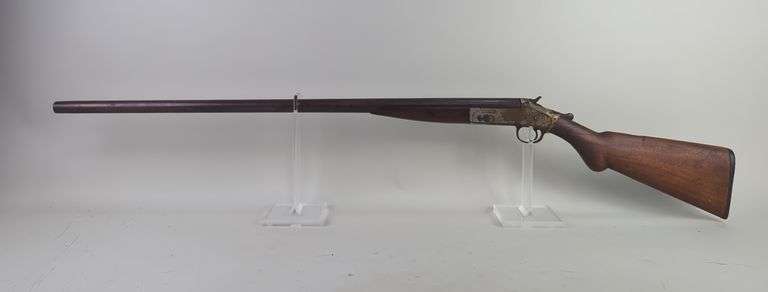 Essex Gun Works 12ga Top Break Shotgun SN# 14360, Last Patent Date May 14, 1901, 32" Bbl, Butt Stock Appears To Have Been Repaired image