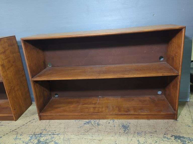 Wood Bookcase, 30" x 48" x 12.5"