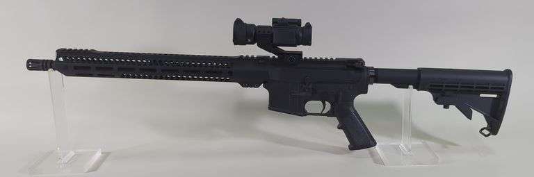 Palmetto State Armory PA-15 5.56 Cal Rifle SN# LW287176, Adjustable Stock, Vortex Sight, No Mag image