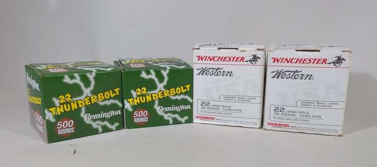 Winchester And Remington .22 LR Ammo, Approx 2050 Rds, Local Pickup Only image