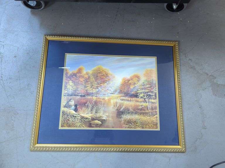 Ruane Manning Framed Autumn Landscape Print