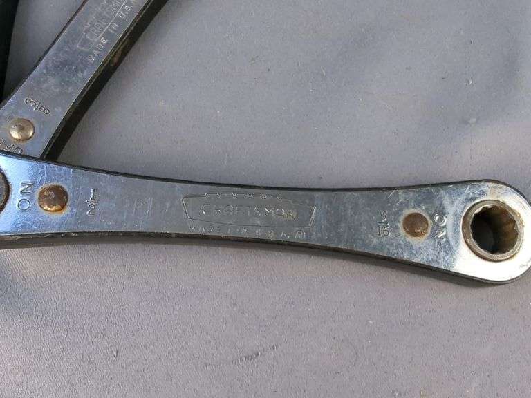 Craftsman Ratchet Wrench Set with Speed Handle