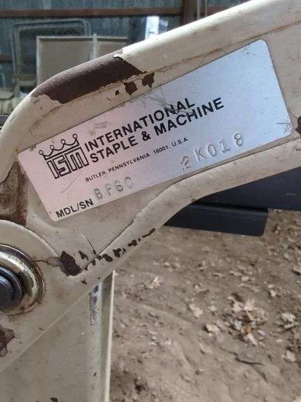 International Staple & Machine Pneumatic Stapler