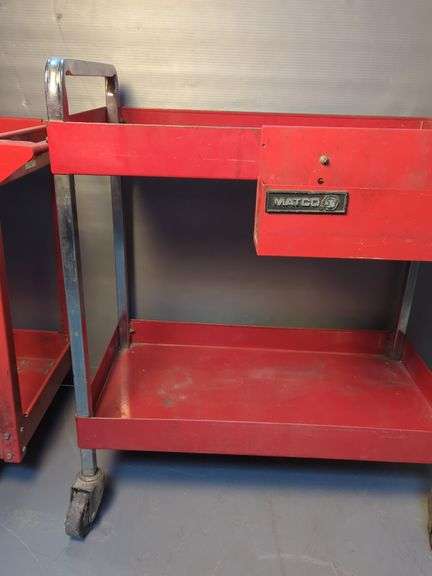 Matco Tools Red Utility Cart