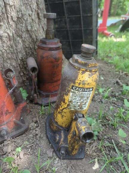 Hydraulic Bottle Jacks, Qty 4
