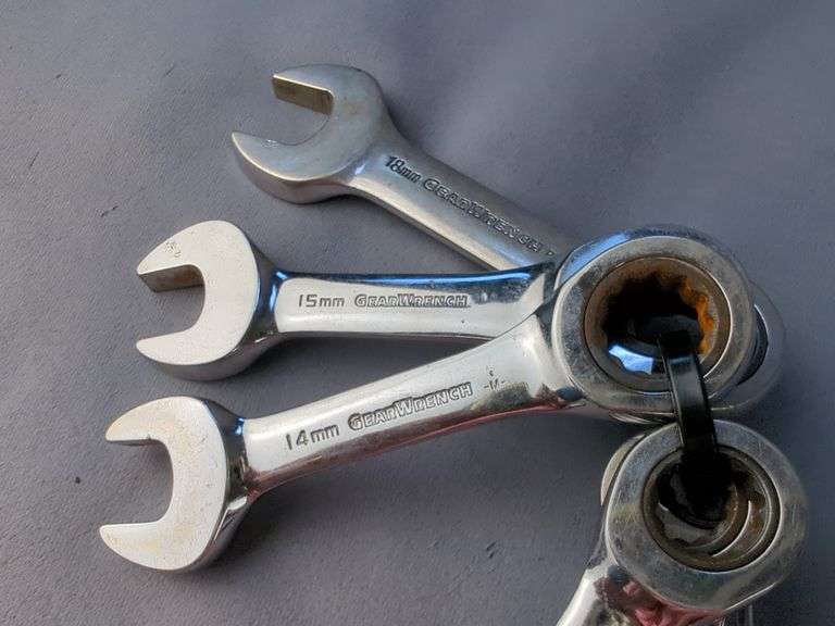 Craftsman Speed Wrench and GearWrench Metric Ratcheting Combination Wrenches