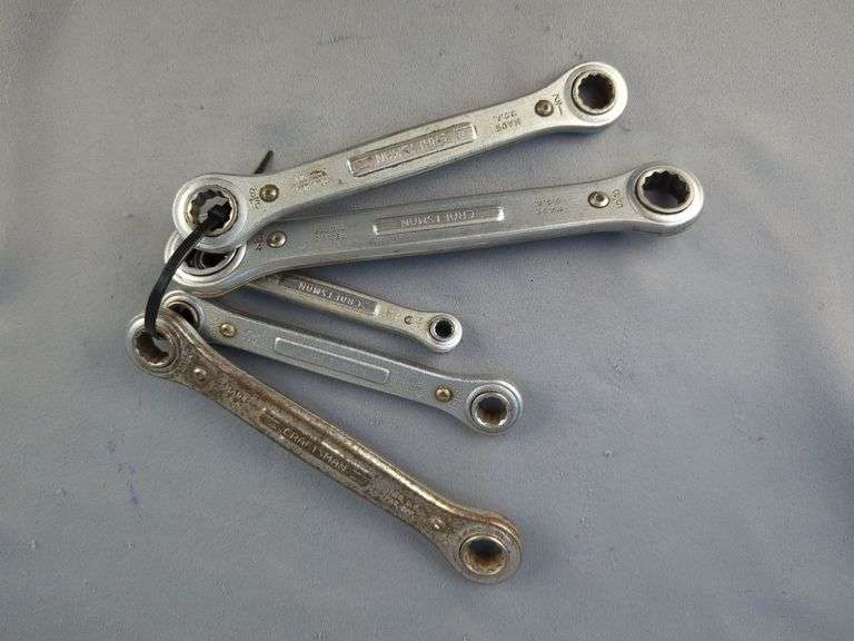 Craftsman Ratcheting Box End Wrenches