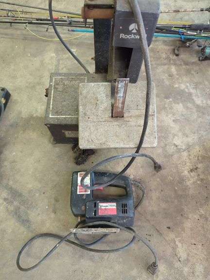 Rockwell Bandsaw, and Mechanic Jigsaw