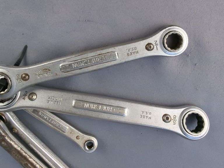 Craftsman Ratcheting Box End Wrenches
