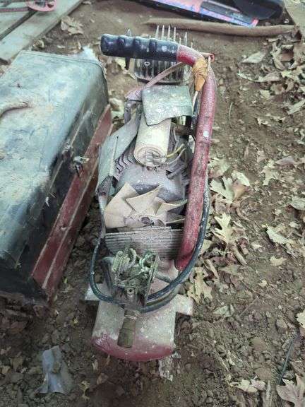 Air Compressor and Toolbox with Tools