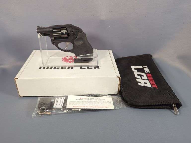 Ruger LCR .38 Spl+P 5-Shot Revolver SN# 1540-26558, Paperwork, With Soft Case, In Box image