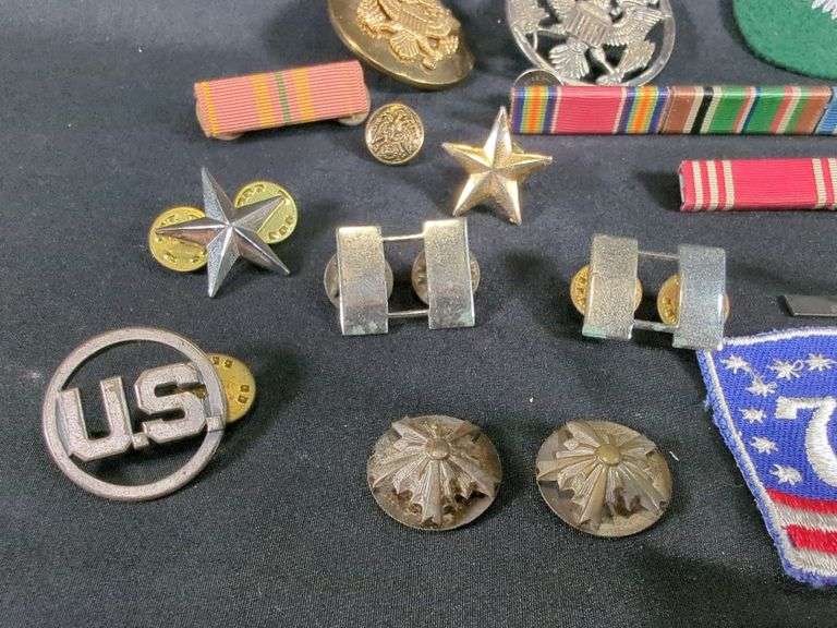 US Military Uniform Insignias, Rank, Ribbons, And More
