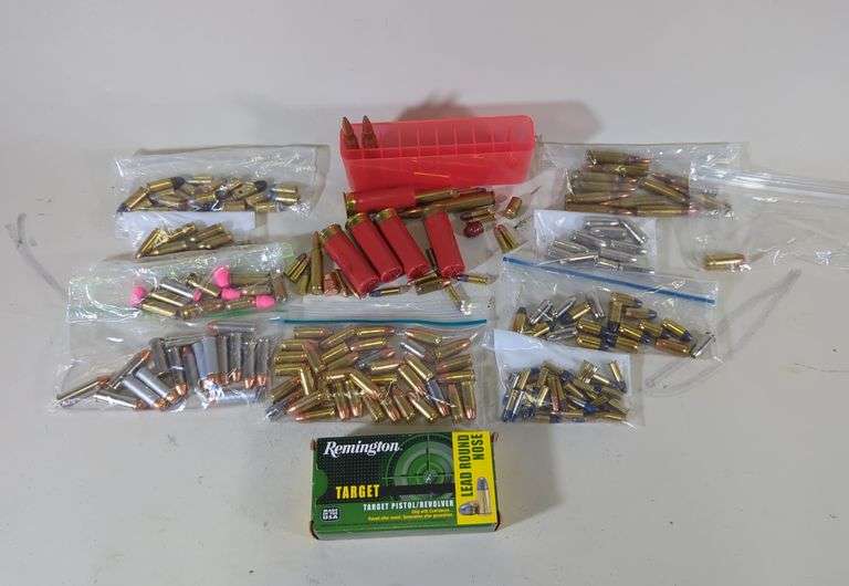 Mixed Ammo, Includes 9mm, 380, 38spl, .223, 12ga, And More image