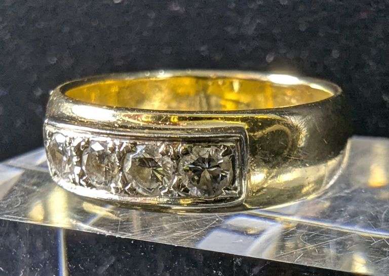 14k Gold Diamond Ring