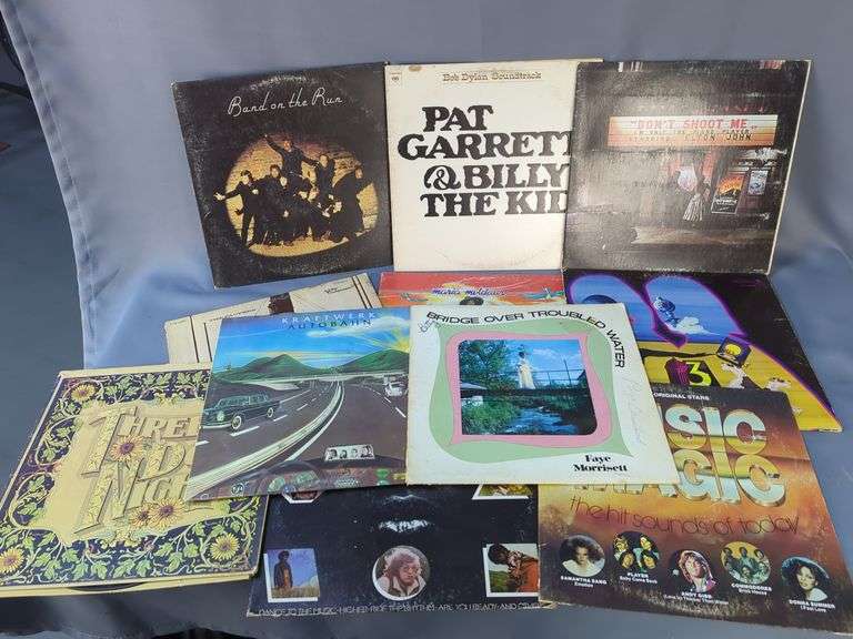 Mixed Lot of Assorted Vinyl Records - Kraftwerk, Paul McCartney, Faye Morrisette & More