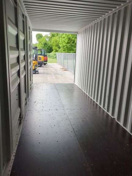 2025 40' High Cube Multi-Door Container - One Trip - Unused, Connex Load Out Will Be By Appointment Friday Afternoon Following The Load Out