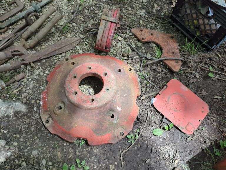 Farm Equipment Parts - Red