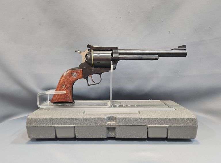 Ruger New Model Super Blackhawk .44 Mag 6-Shot Revolver SN# 87-50351, Paperwork, In Hard Case image